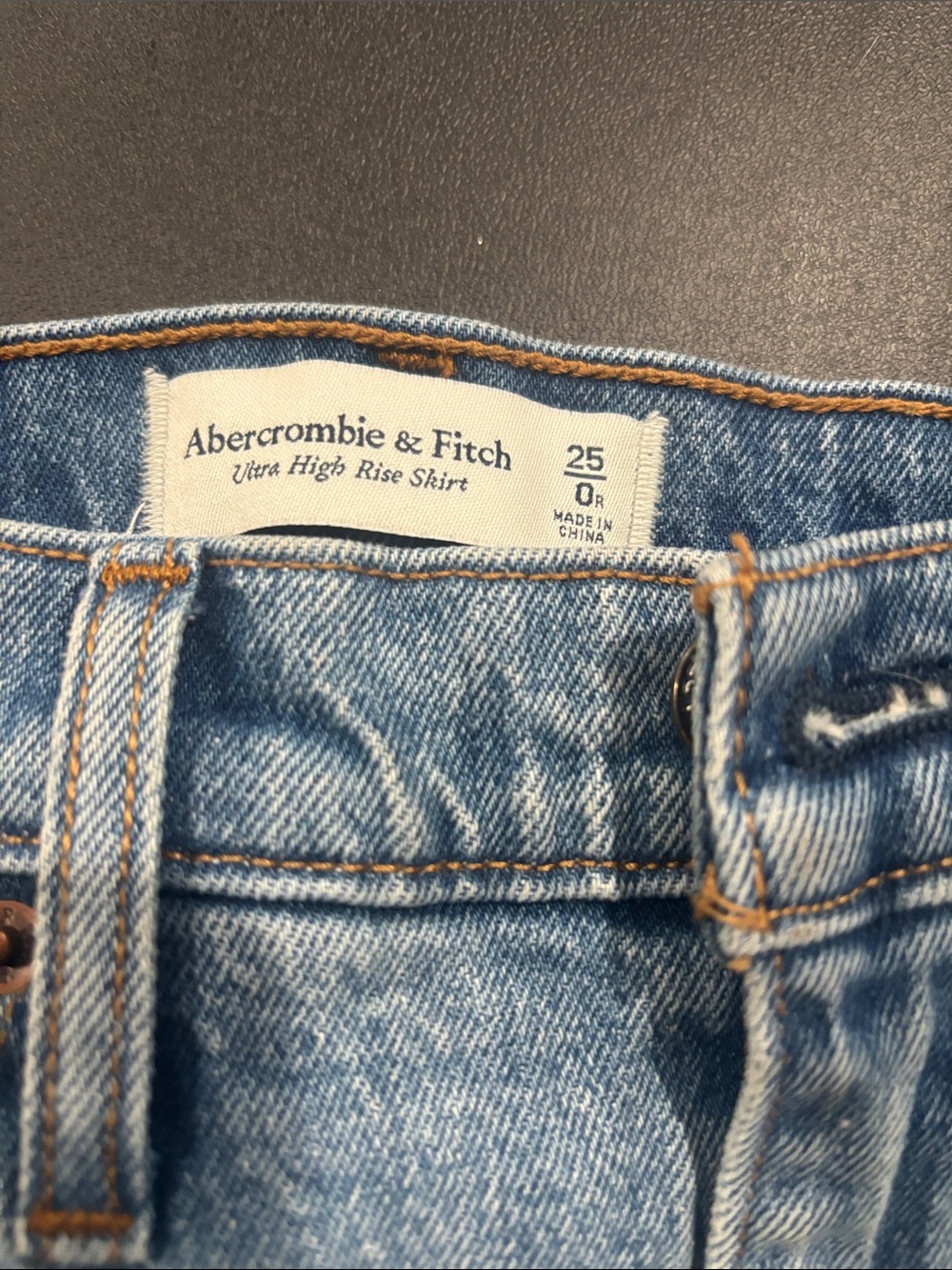 Womenโs Jean Skirt